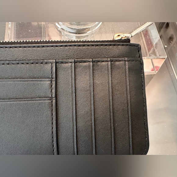 Kate Spade Natalia Quilted Slim Wallet Black - Picture 10 of 15